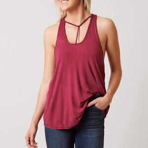 NWT We The Free Free People 'Amelia' Raspberry Boho Chic Tank Top Size: XS